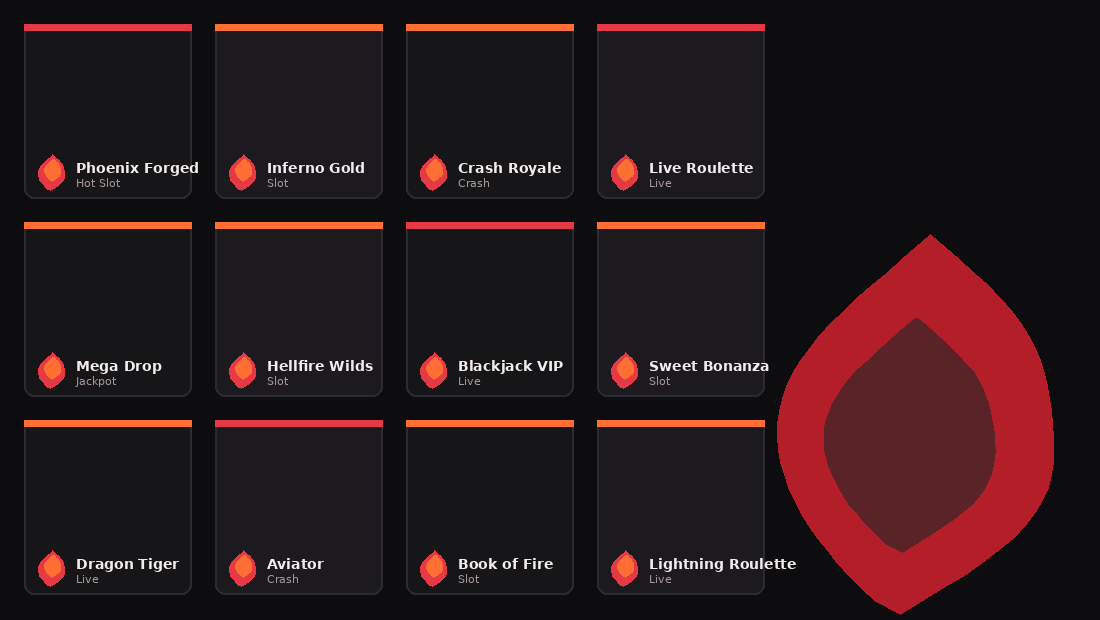 FieryPlay Casino games lobby